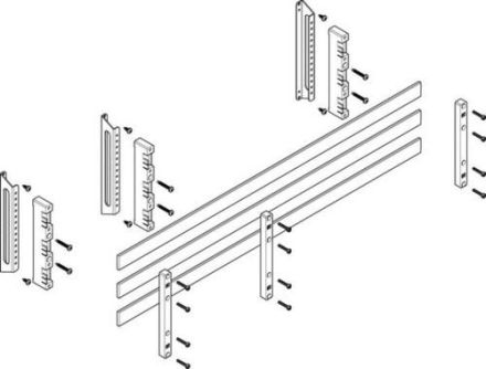 ABN deep 60mm with CU 30x5mm 3-pole 32mm busbar module (MTSC32643)
