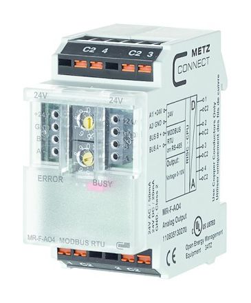 METZ CONNECT 110835130270 MR-F-AO4 RTU Modbus