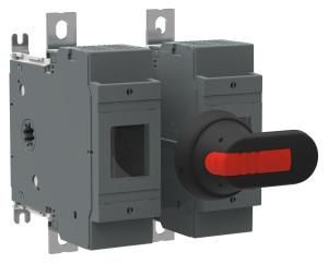 ABB Stotz-Kontakt OS250D11P, load break switch for fuse, 2-pole, 250A with handle and shaft, 1SCA022752R8710