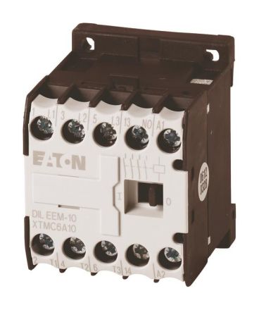 Eaton 080123 DILEEM-10 (230V50HZ, 240V60HZ) -GVP 3-pole power contactor