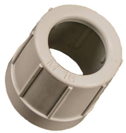 RED 2210-20-0017 BFM-ET M16 pipe end cap PE light grey