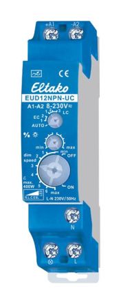 Eltako 21100806 Universal dimmer switch EUD12NPN-UC 8..230V UC