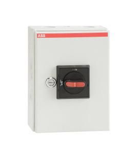 ABB Stotz-Kontakt OTL45B3M, switch disconnector in housing 3-pole 63A 690V with black handle, 1SCA022562R4790