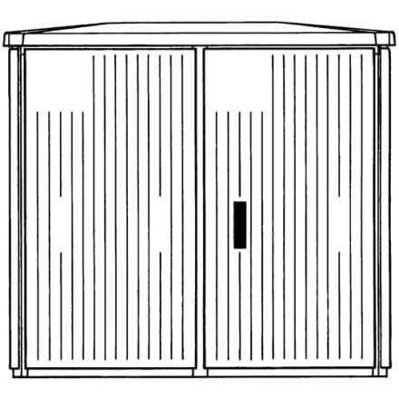 ABB Striebel & John 4TBE843653C0100 EHGD1125 AP Gr.2 1125X1200X541 EH3 cable distribution cabinet