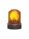 Grothe DSL 7307 orange 12/24V DC IP55 rotating mirror light, 37307
