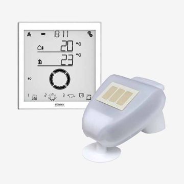 ELSNER 10150 Weather station Solexa II-Set | radio control | white