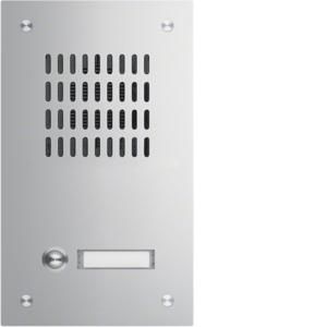 Elcom 1101180 flush-mounted door station TVG-1/1 stainless steel