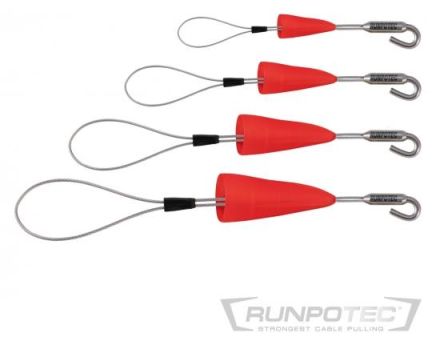 Runpotec 10159 Cable pulling loop RUNPOFIX set of 4