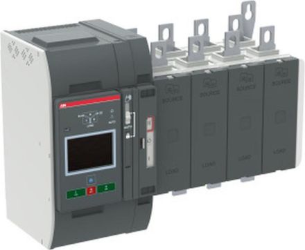 ABB Stotz-Kontakt OXB400E3S4QT, Automatic changeover switch TruONE 3-pole + N 400A Level 4 control unit, 1SCA153519R1001
