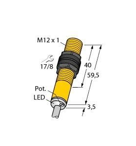 Turck 2601200 BC3-S12-AP6X Capacitive sensor
