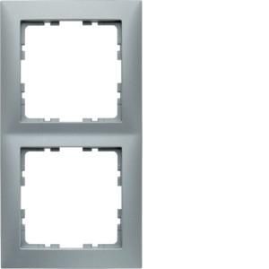 Berker 10129939 2-way S.1 alu matt frame