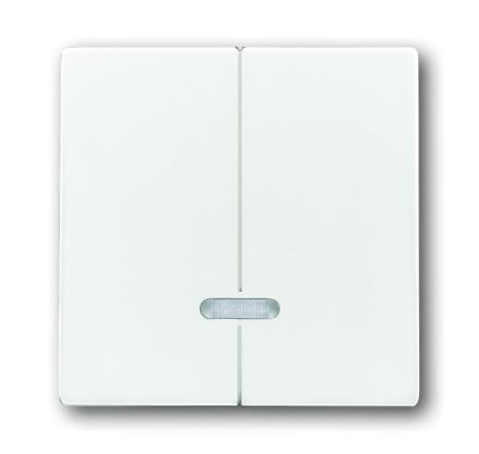 Busch-Jaeger 6545-84 control element, with glow lamp studio white