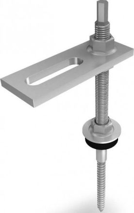 K2 Systems 2000123 M RF HB BC M12x200 PA PU=100 stainless steel hanger bolt