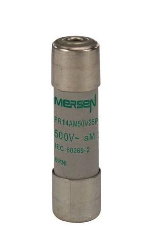 Mersen H213608J FR14AM50V25P 25A aM AC400-690V 14x51 cylindrical fuse link