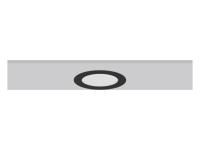 RZB 901807.0031.2.730 Toledo Flat+LED/10W-827-86 LED recessed ceiling spotlight