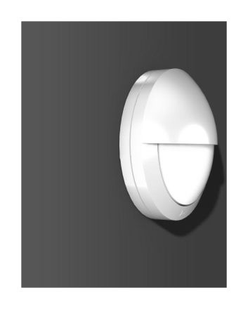 RZB 582011.002 Rounded Midi QA60 57W E27 D268 wall light