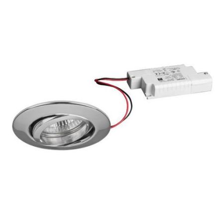 Brumberg 39373023 LED recessed spotlight 230V dim2warm chrome