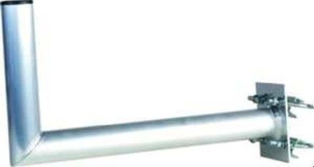Telestar 5400447 WHS 4 for mast or railing 35cm distance aluminum angle bracket