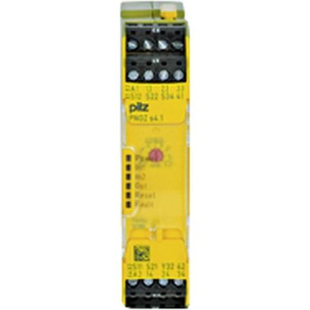 Pilz 750154 PNOZ s4.1 48-240VACDC 3 n/o 1 n/c Safety gate monitor