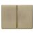 Berker 14340002 rocker switch gold, metal Berker Arsys