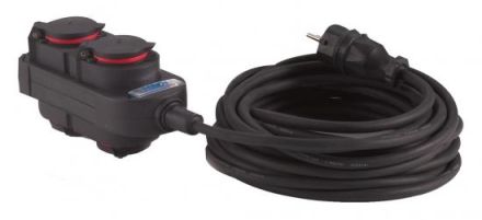 Hedi VK15NK4 15m neoprene rubber cable 3x1.5mm black extension cable