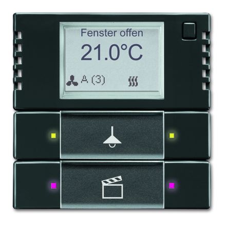 BUSCH-JAEGER 6128/28-81 KNX touch sensor control element RTR | anthracite
