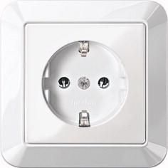 MERTEN MEG2401-1019 SCHUKO socket polar white glossy 1-M