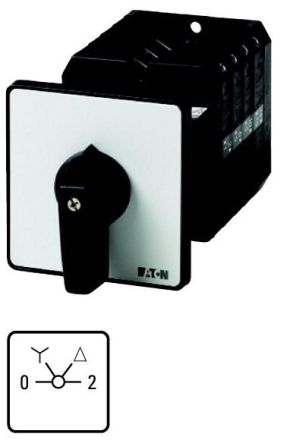 Eaton T5B-6-104/Z 91842 pole changeover switch, Dahlander, 091842