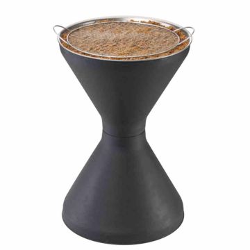 TURK 22110 Standing ashtray DIABOLO anthr 40x60cm, plastic