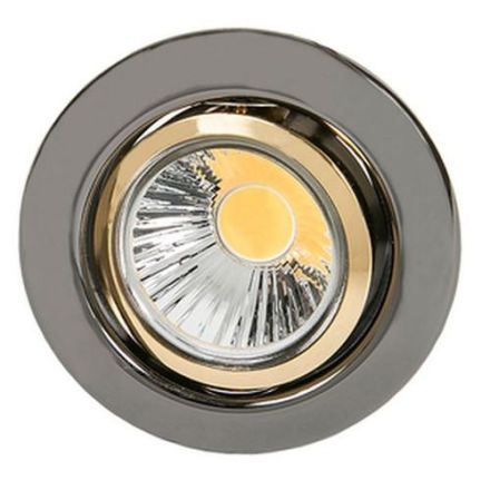 Nobile 1750700400 C3840 black-chrome/IR gold recessed ceiling spotlight