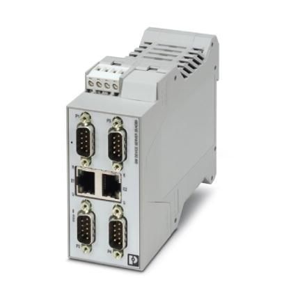 Phoenix Contact 2702771 GW MODBUS TCP/ASCII 2E/4DB9 interface converter