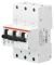 ABB Stotz-Kontakt S753DR-K50, S753DR-K 50 sel. main circuit breaker SHU K-Char.,25kA,50A,3P, 2CDH783001R0577