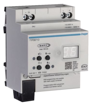 HAGER TYFS671D KNX/DALI-2 Gateway | 1x