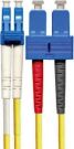 Paschke Datensysteme F230466-2 dx. 9/125m G652.D yellow LCd/SCd 2m fiber optic patch cable