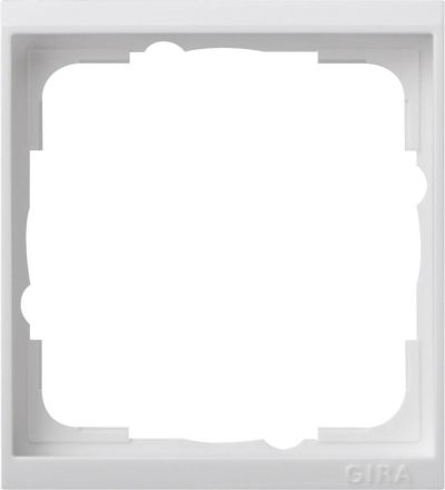 Gira 1461723 Support plate 1-way Gira Event Clear Pure white