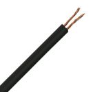 Kopp 153410842 PVC twin cable 2x0.75mm, black, 10m