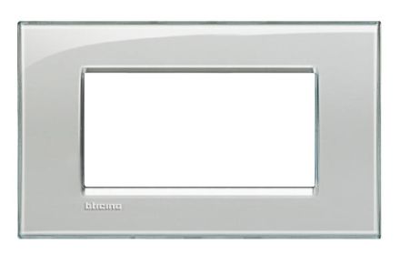 Bticino LNA4804KG Light frame ICE GREY 4-mod , (grey)