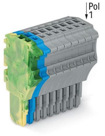 Wago 2020-109/000-039 terminal block 0.14-1.5qmm series 2020