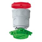 Kaiser 1227-50 EH 115mm slab ceiling large box, 1227-50