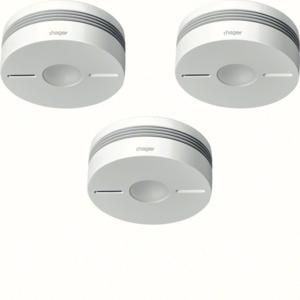 Hager TG553A wireless smoke alarm set Q 3xTG550A white