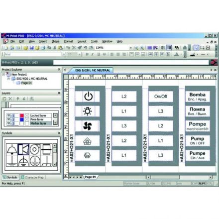 Weidmüller 1905490000 M-PRINT PRO Software for markings
