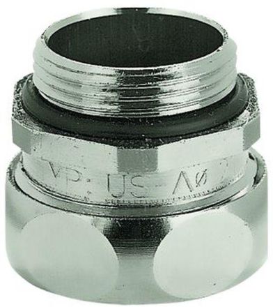 Flexa 15011328016 US-M AD17 M16x1,5 nickel-plated brass metal safety screw connection