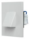 EVN LQ41802WE IP44 220-240V 1.8W 3000K white LED recessed wall light EVN LQ41802WE IP44 220-240V 1.8W 3000K white LED recessed wall light