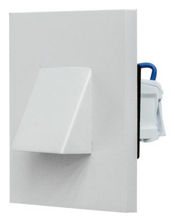 EVN LQ41802WE IP44 220-240V 1.8W 3000K white LED recessed wall light