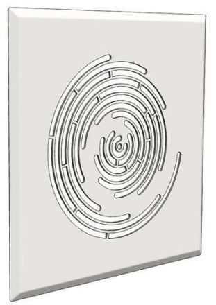 Glen Dimplex 377420 DVG QE Curves Valve Grille