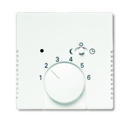 Busch-Jaeger 1795-84 Central plate, for room temperature controller studio white
