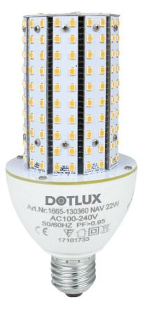 Dotlux 1665-230360 RETROFITprotect E27 18W 3000K LED bulb
