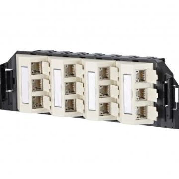 METZ CONNECT 12 Port 180° GB3 RAL1013 C6A Module ISO, 130B11SA0301-E