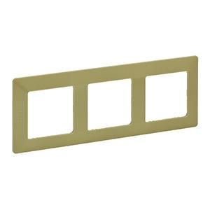 Legrand 754083 frame Valena Life 3-WAY LIMONE, (green)