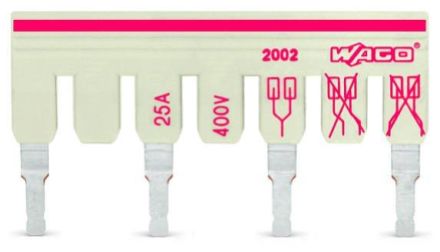 Wago 2002-475/011-000 pre-assembled box jumper
